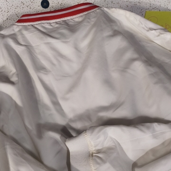 Ohio State Windbreaker Jacket - White and Red - Picture 6 of 9